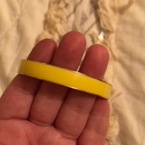Yellow & gold Kate Spade bangle